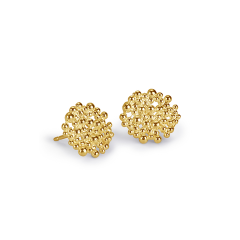 Berry Earrings - Medium Gold plated