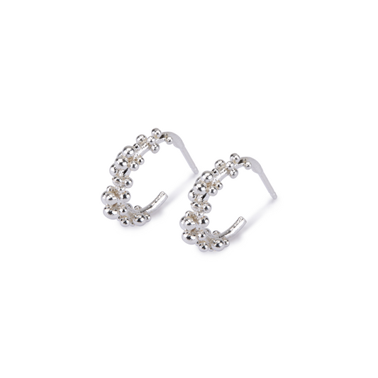 Petit Granule Hoops