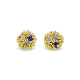 Sapphire Mareel Studs