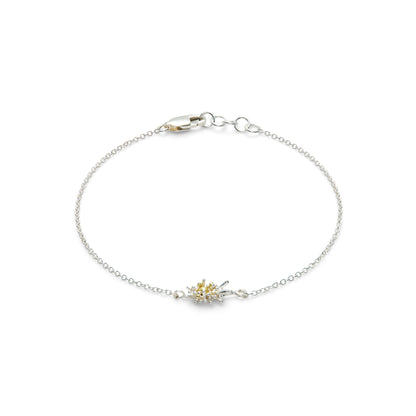 Sea Urchin Bracelet - Silver & 18ct gold