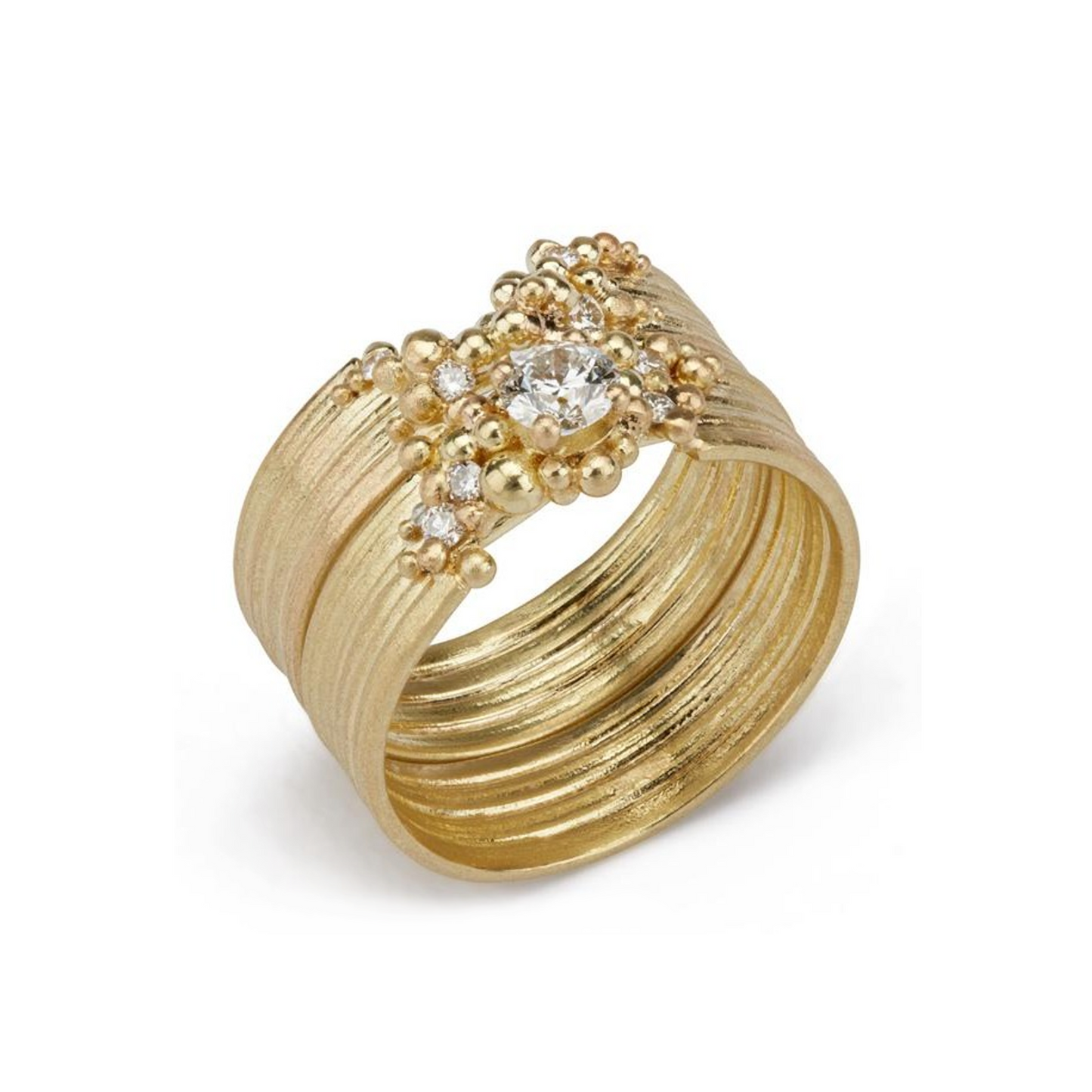 Spindrift Diamond Ring