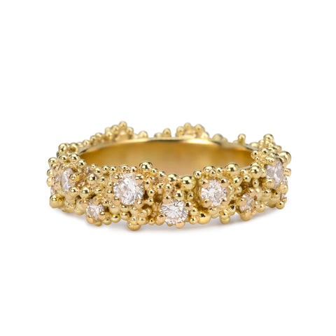 Whirlpool Diamond Ring