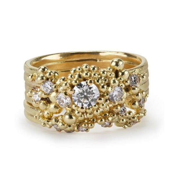 Whorl Diamond Ring – Hannah Bedford
