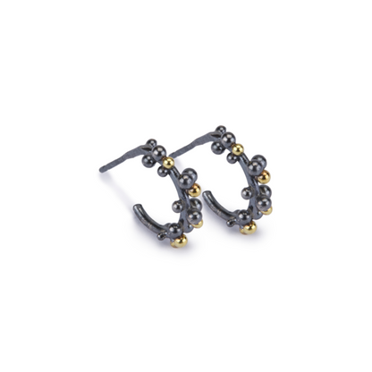 Petit Granule Hoops