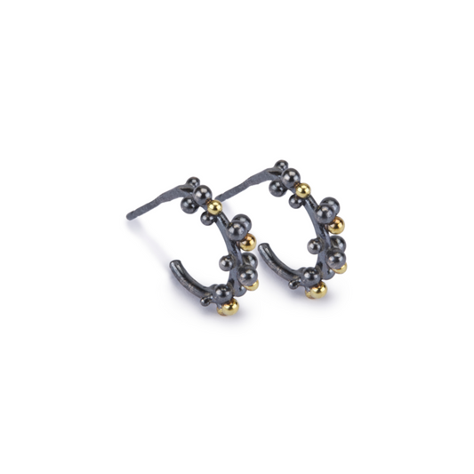 Petit Granule Hoops