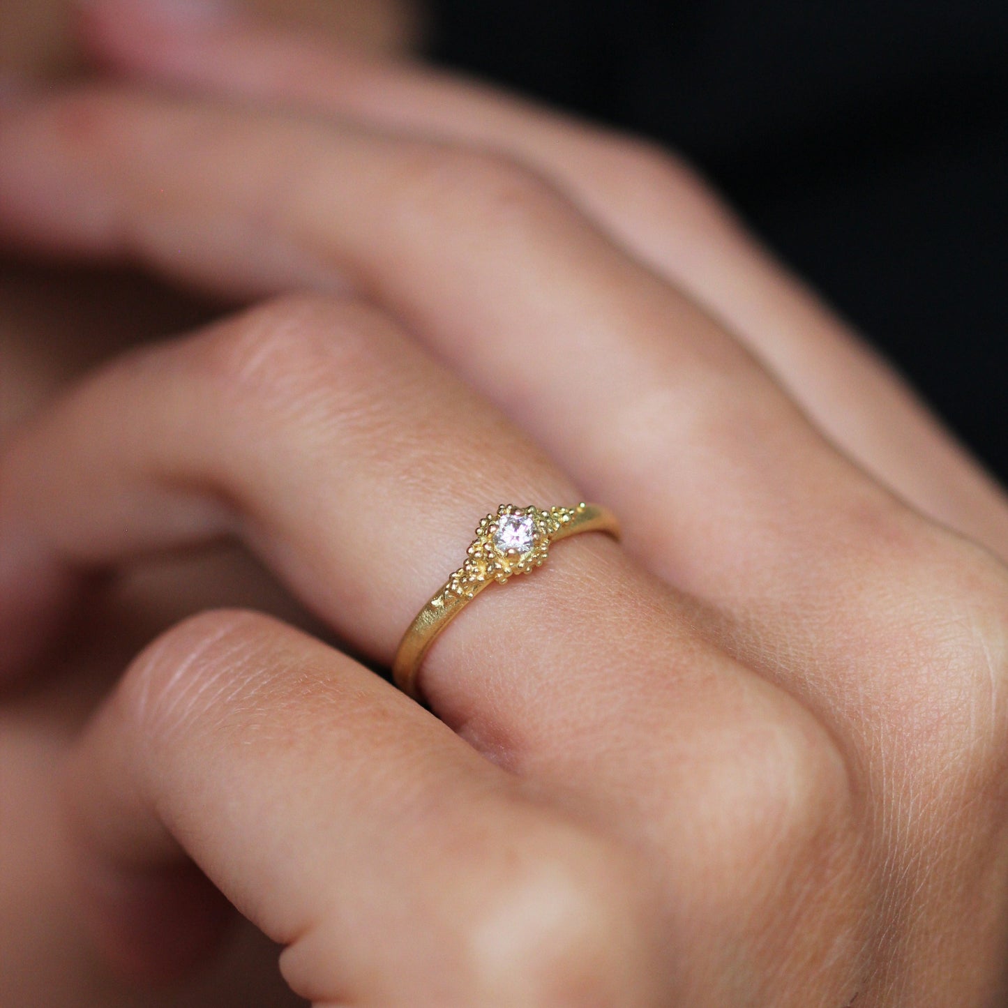 Cluster Diamond Ring
