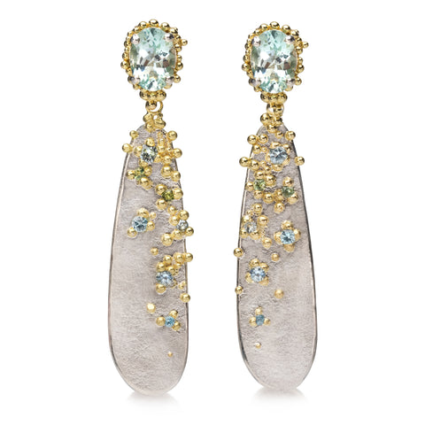 Adorn Aquamarine Earrings