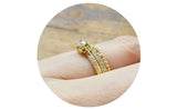 Pave Cluster Ring
