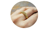 Scattered Diamond Granule Ring