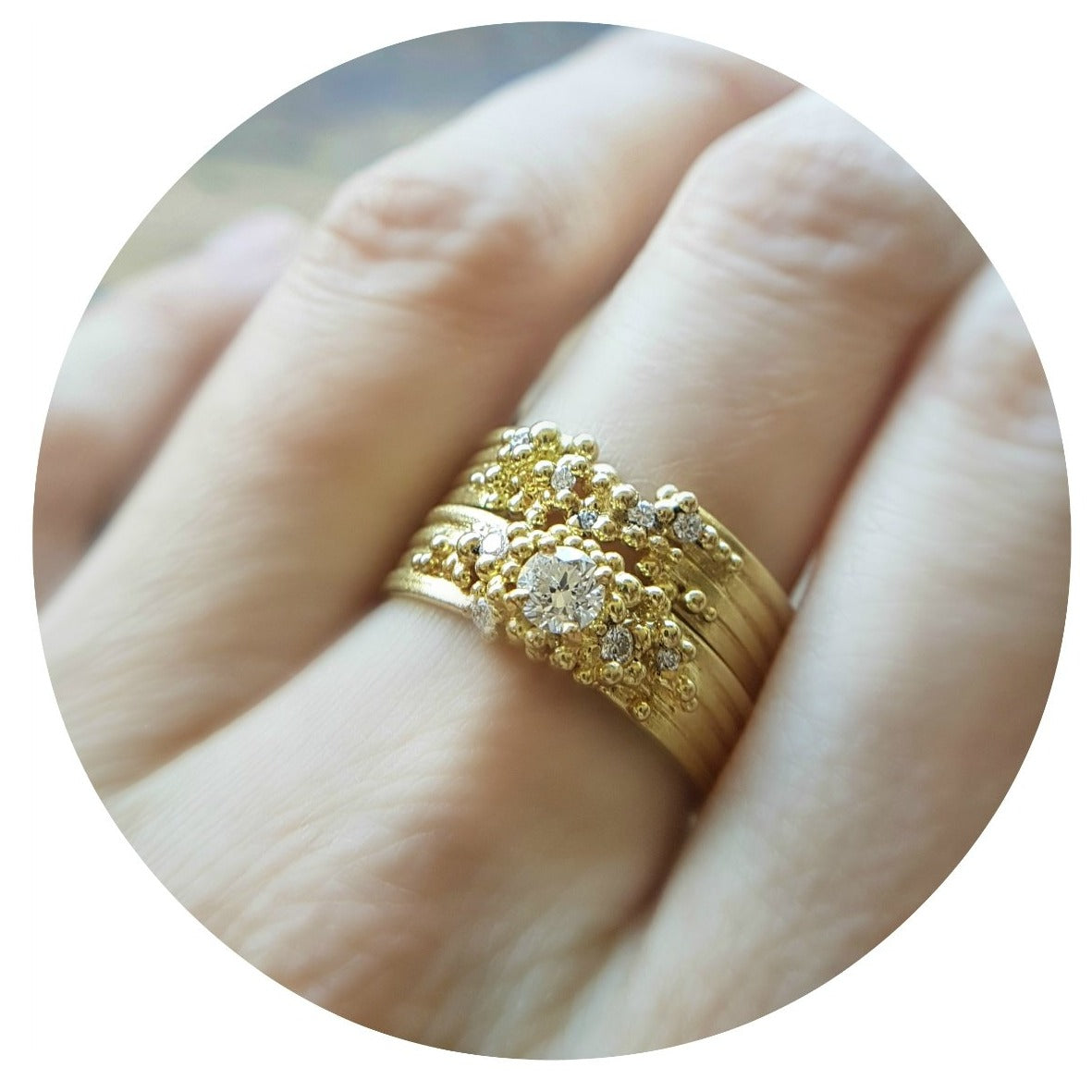 Spindrift Diamond Band