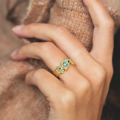 Whorl Ocean Ring