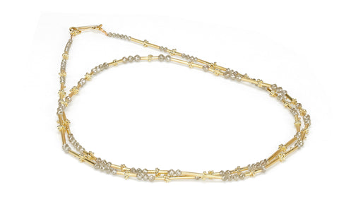 43. Diamond Granule Necklace