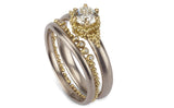 Crown Contour Ring - diamonds