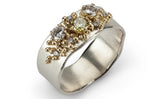 23. Bespoke yellow diamond ring